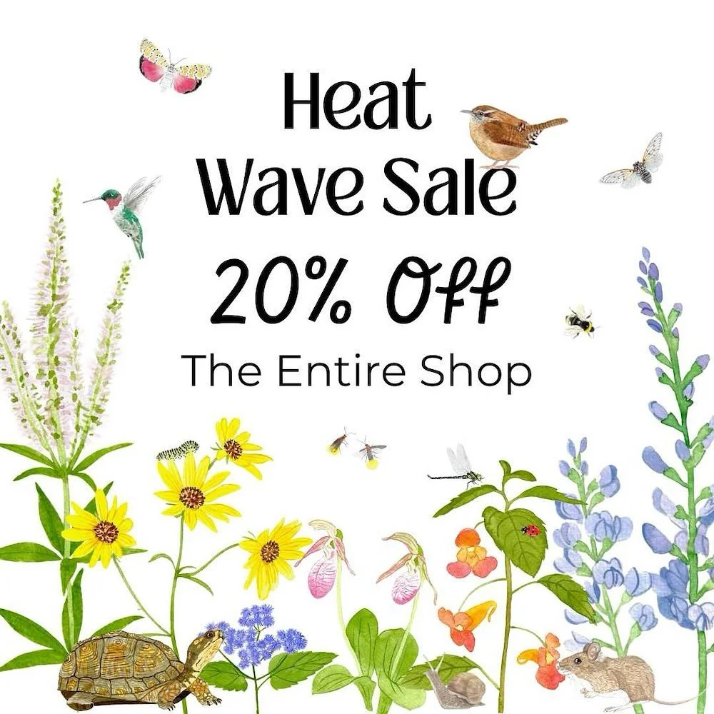 It&rsquo;s way too hot here in the triangle this weekend to attend market (99!), so I&rsquo;m having an online sale for you here:) The shop has been updated and is now fully stocked with hundreds of colorful paper goods. The ENTIRE shop is 20% off th