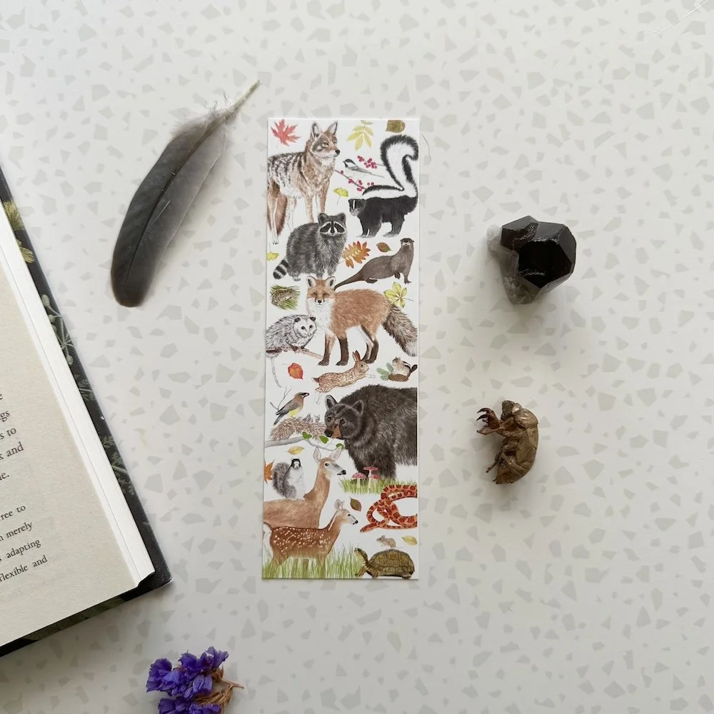 North Carolina Wildlife Bookmark