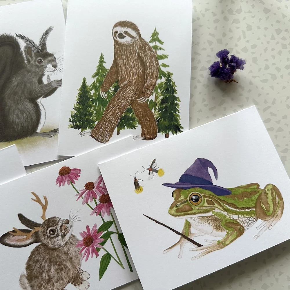 cryptids notecards 3.jpeg