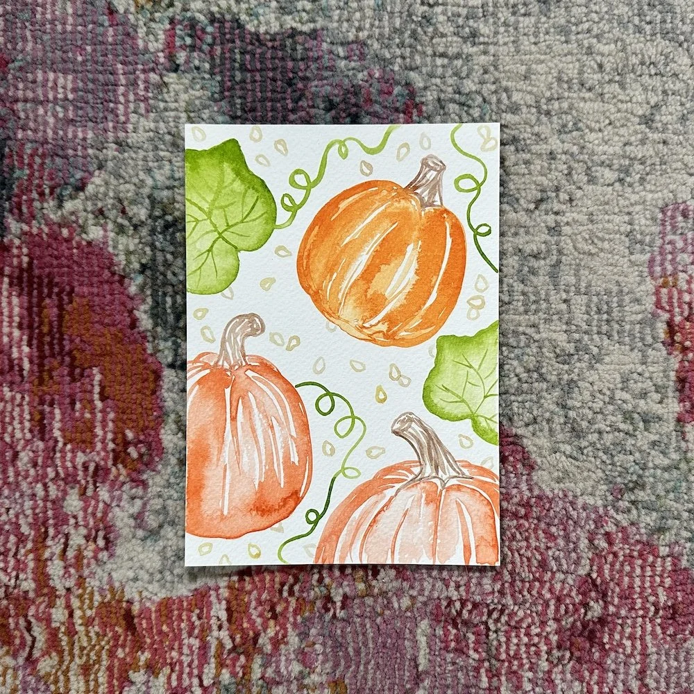Pumpkins 5x7