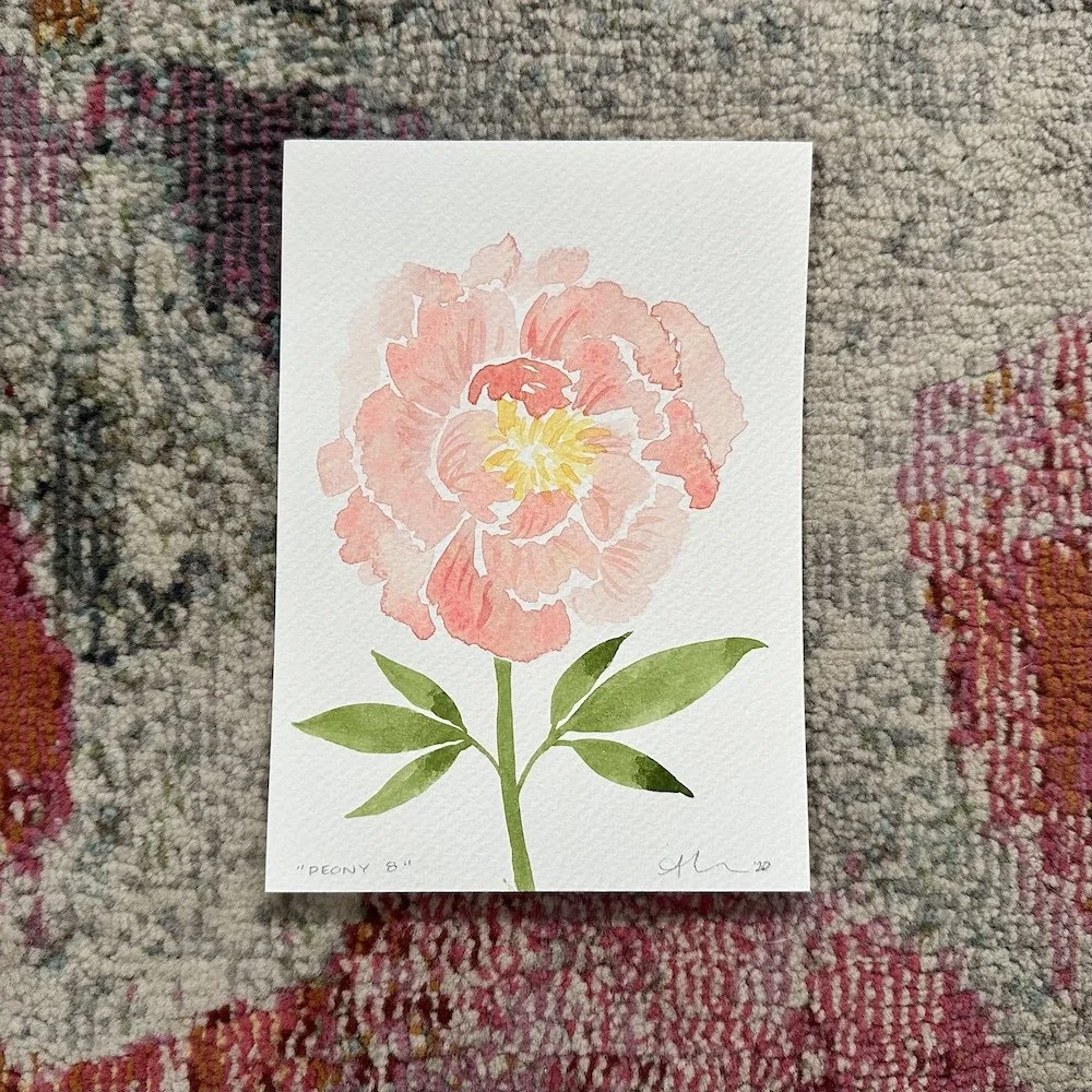 Peony 5x7