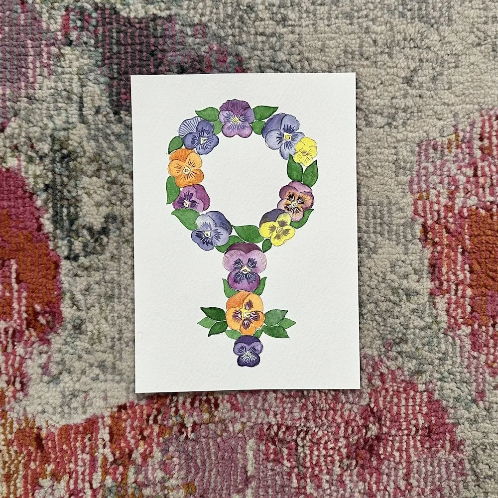 Female Symbol 5x7