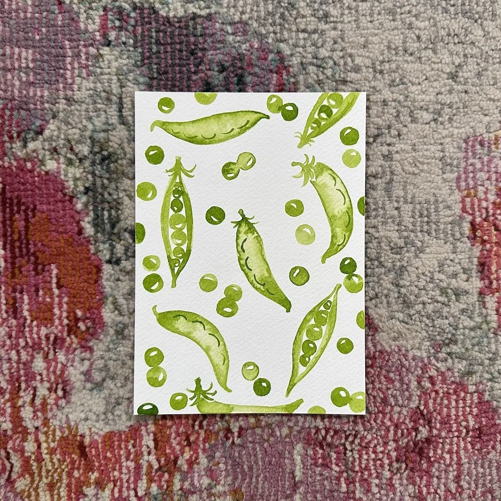 Pea Pods 5x7