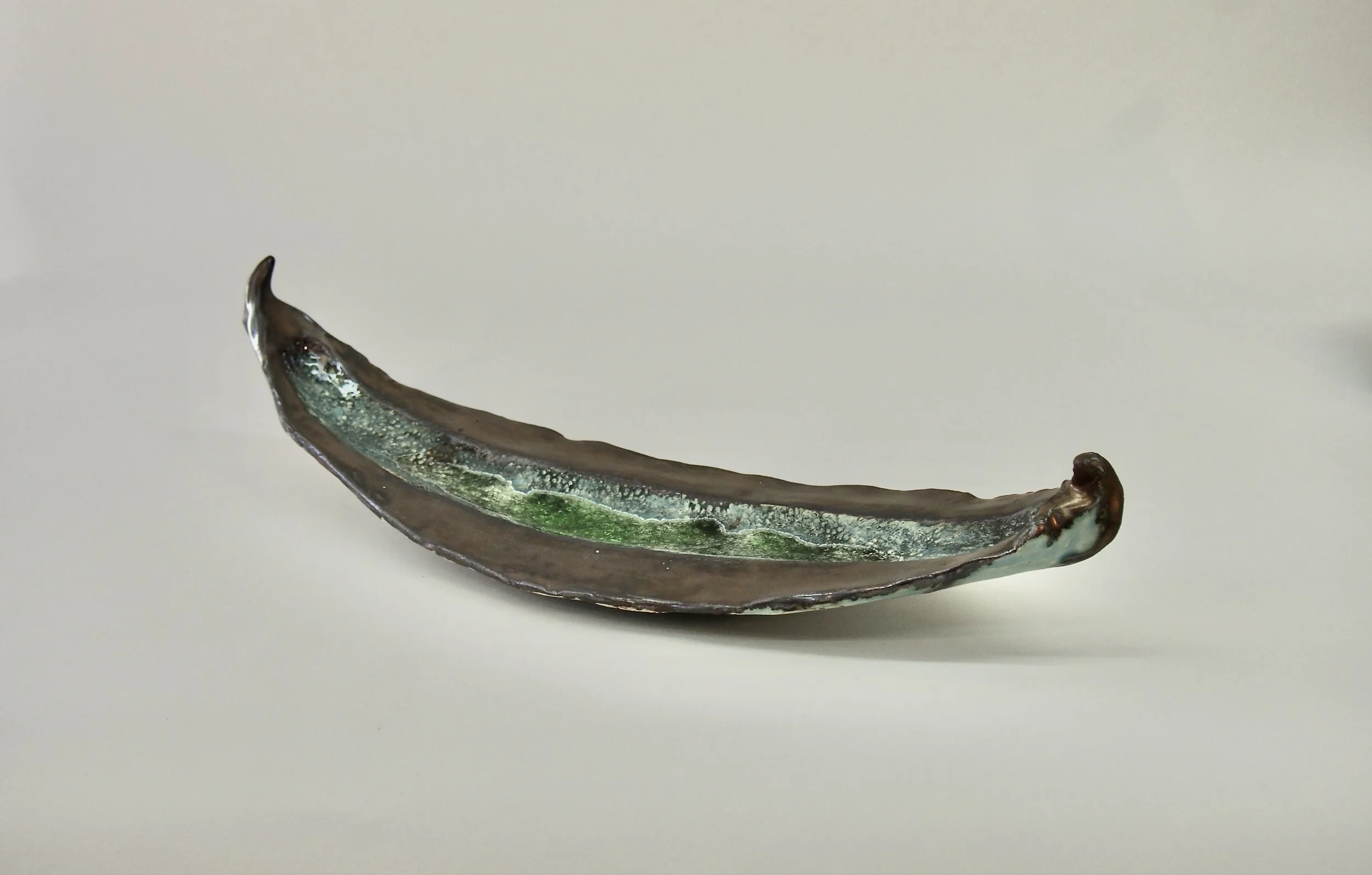 Stoneware elongated shape