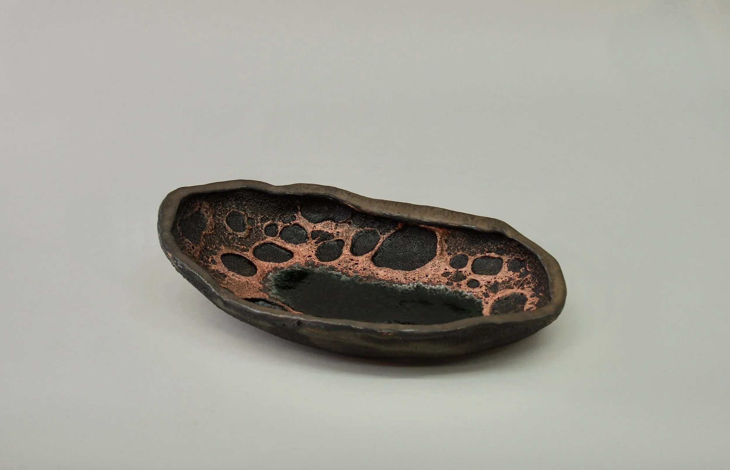 Stoneware elongated shape