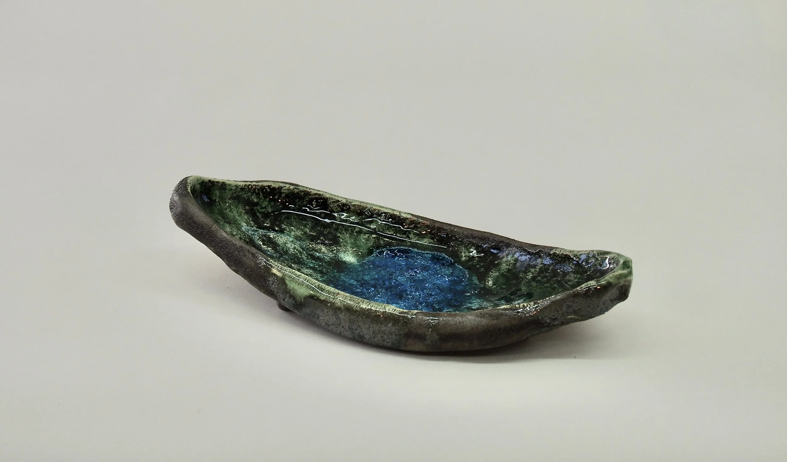 Stoneware elongated shape