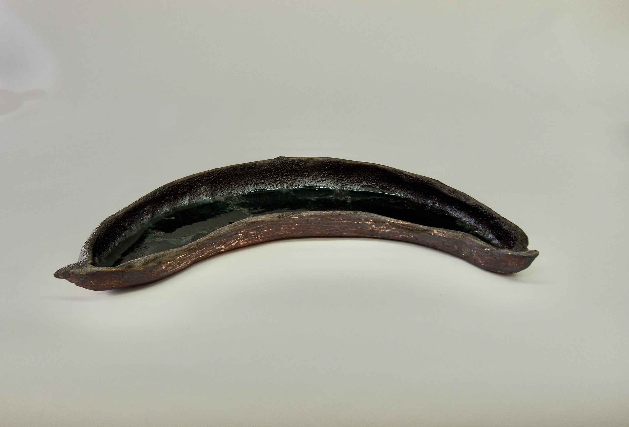 Stoneware elongated shape