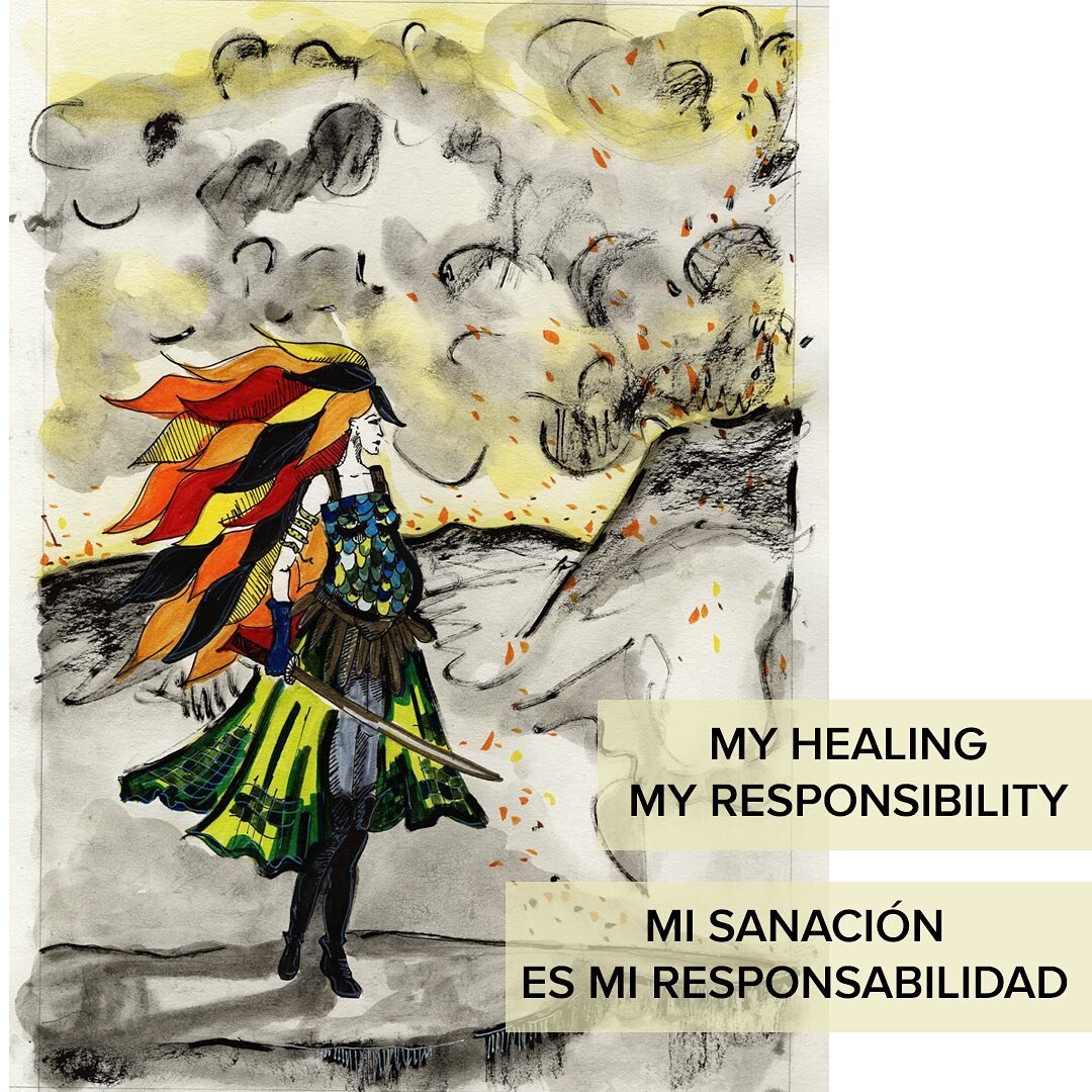 &bull;MY HEALING - MY RESPONSIBILITY&bull; (Espa&ntilde;ol en comentarios).
.
Sometimes bad stuff happens and those who are supposed to protect and love us are in so much pain that they end up hurting us. The truth is, that we are all doing the best 