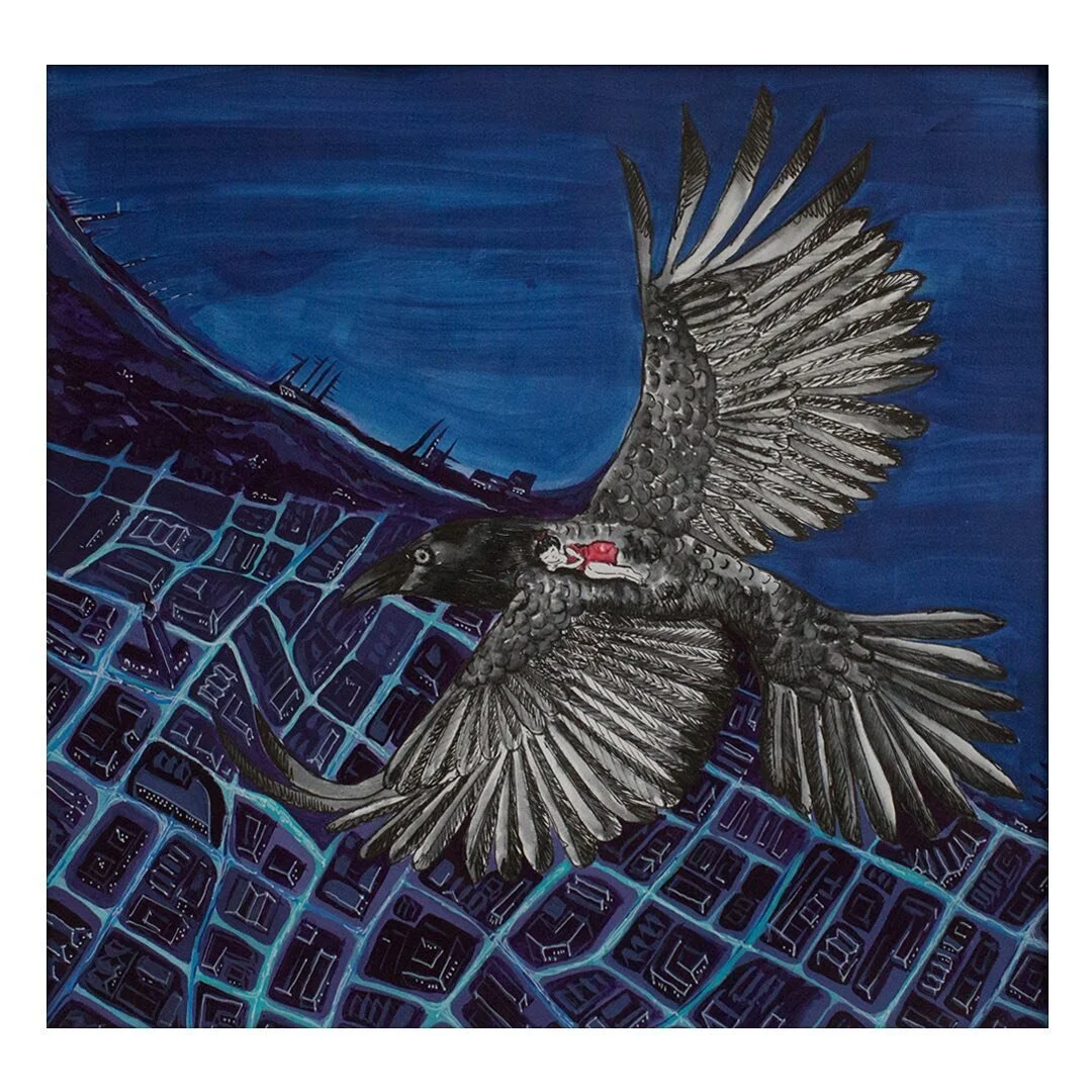 •ANXIETY IS CREATIVITY WITHOUT A JOB• (Español en comentarios).
.
On month three of the lockdown, my anxiety was starting to take over me 👀. No matter how much I controlled the news intake, or did yoga...or went bird watching. I slowly st