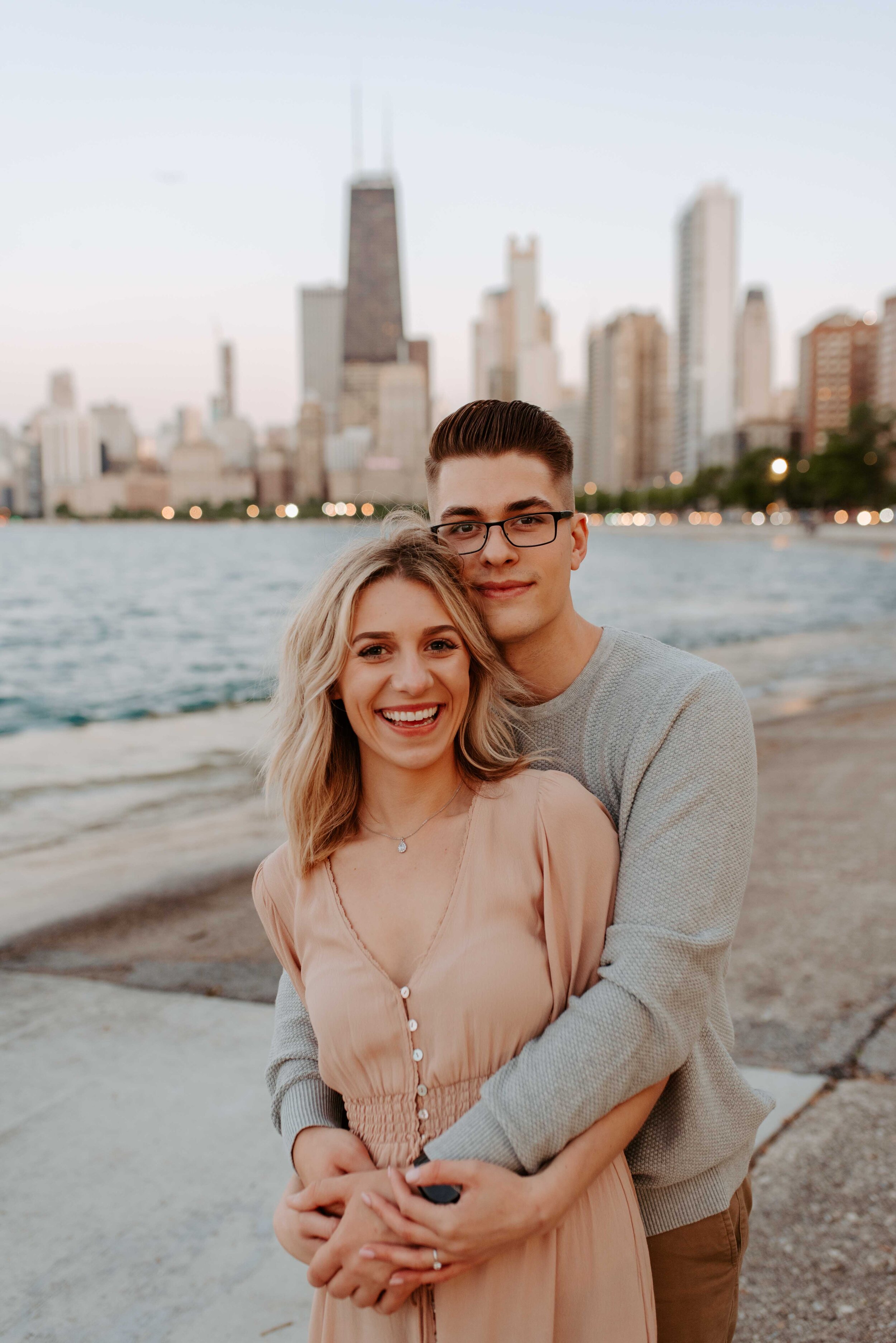 Chicago Skyline Engagement Photos-119.jpg