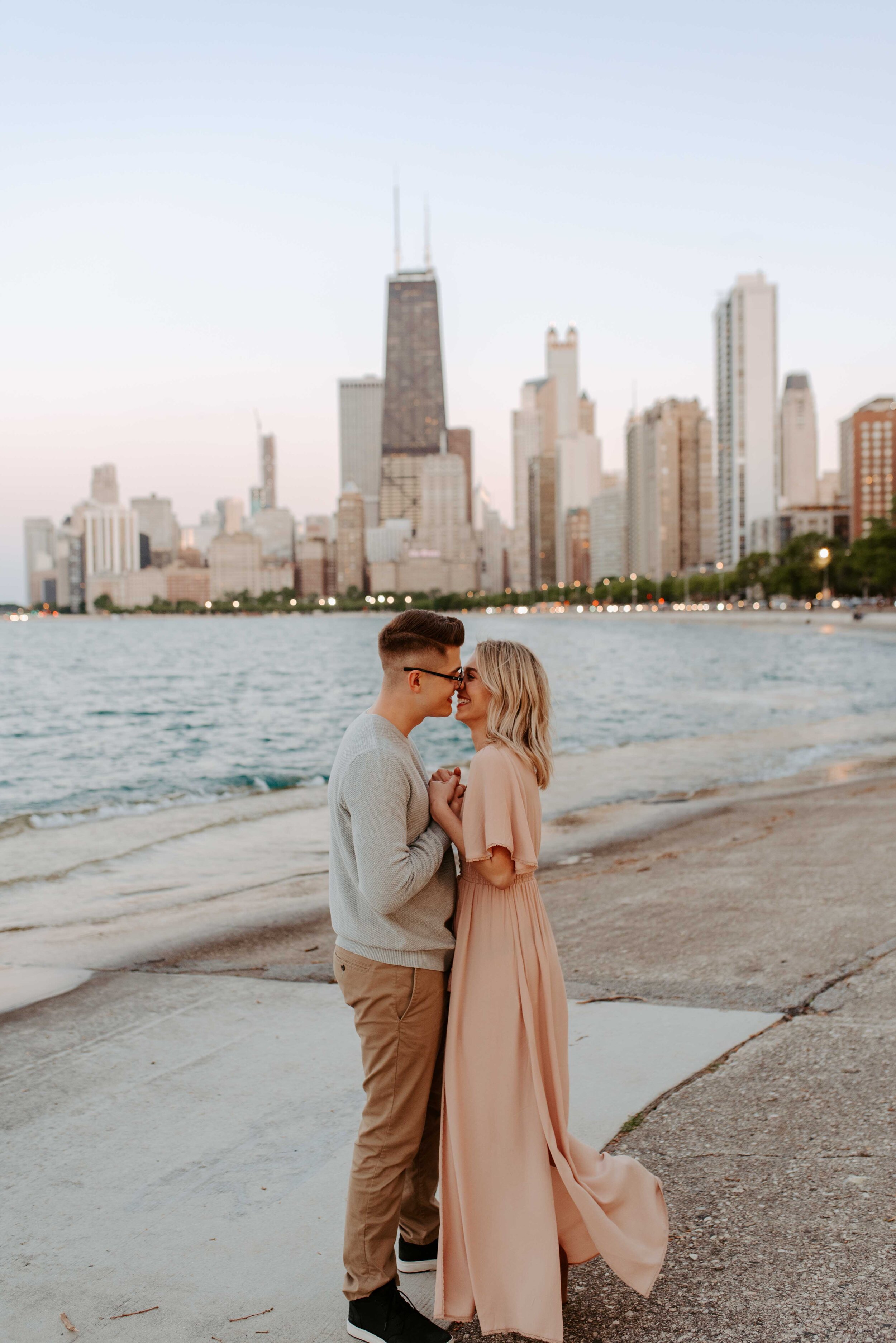 Chicago Skyline Engagement Photos-116.jpg