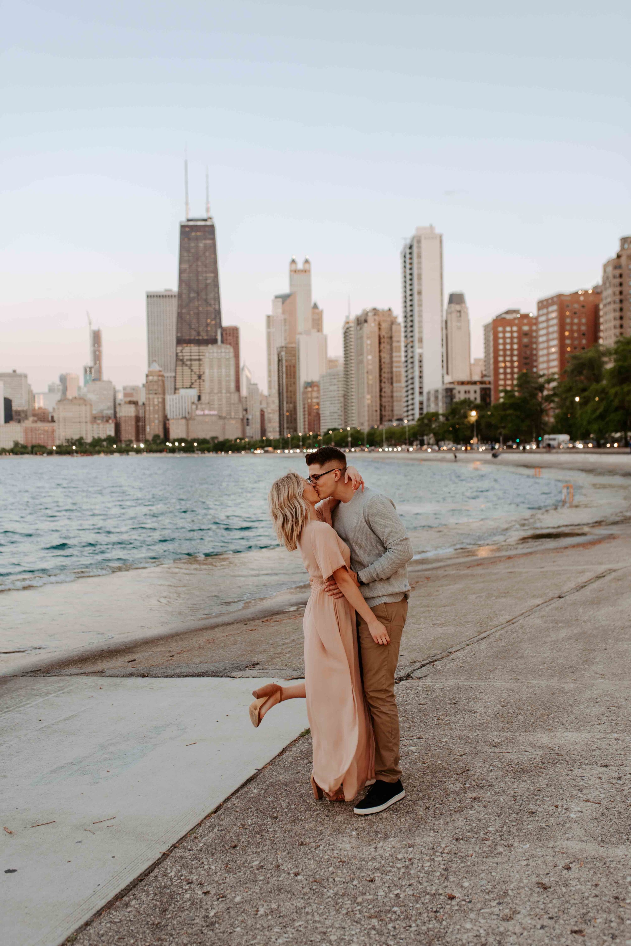 Chicago Skyline Engagement Photos-114.jpg