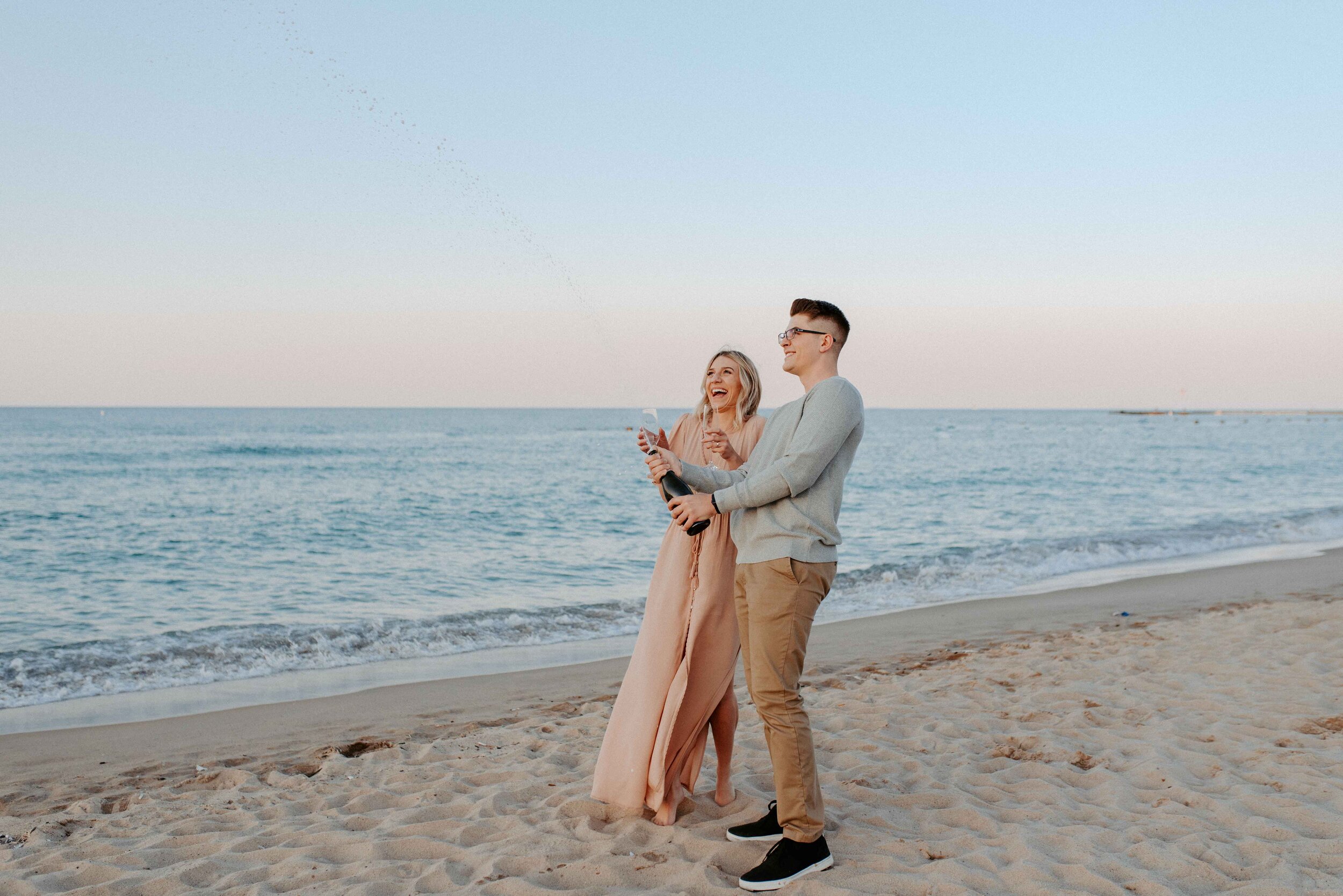 Chicago Skyline Engagement Photos-87.jpg