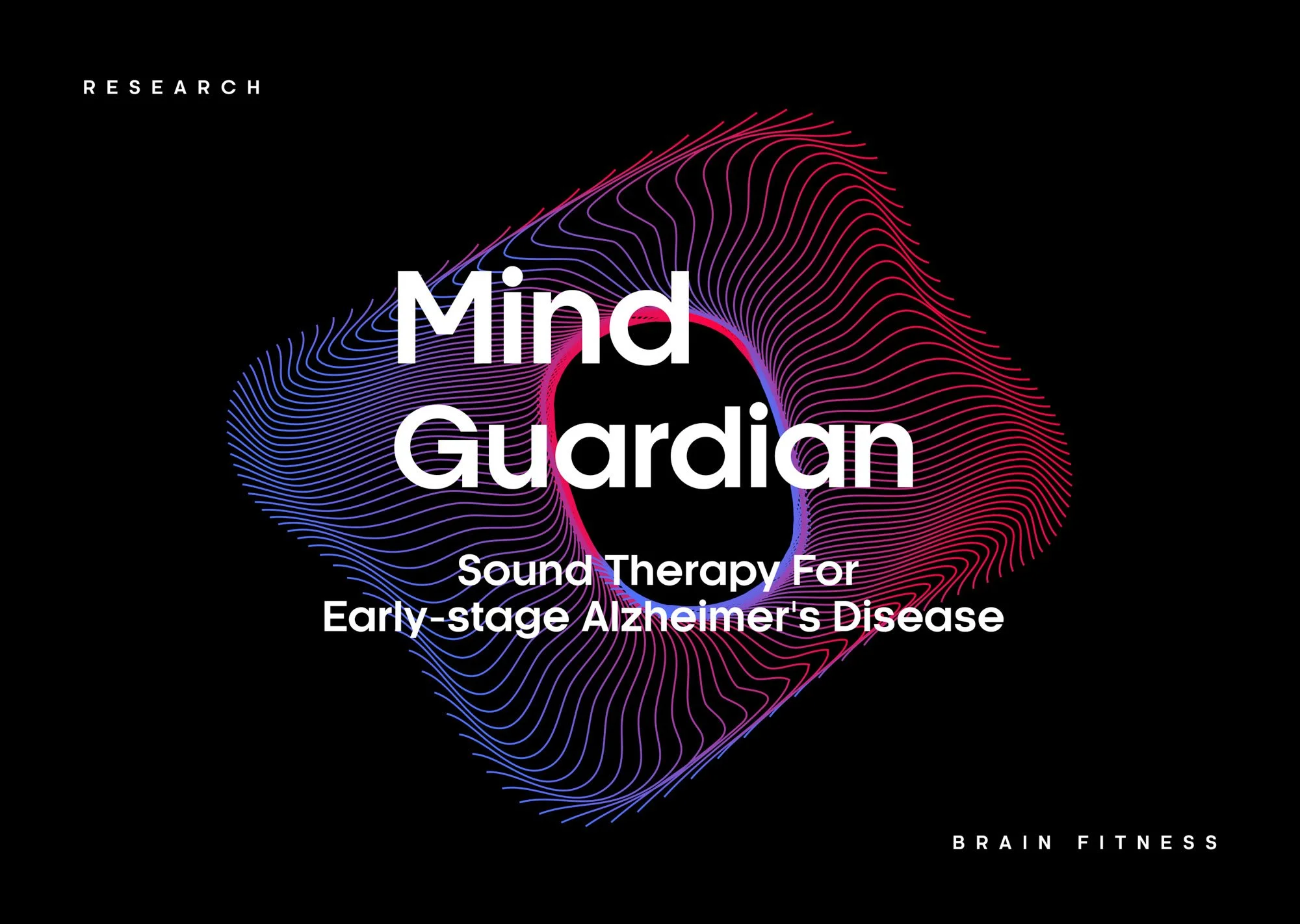 Sound Therapy for Early-Stage Mild Alzheimer’s Disease
