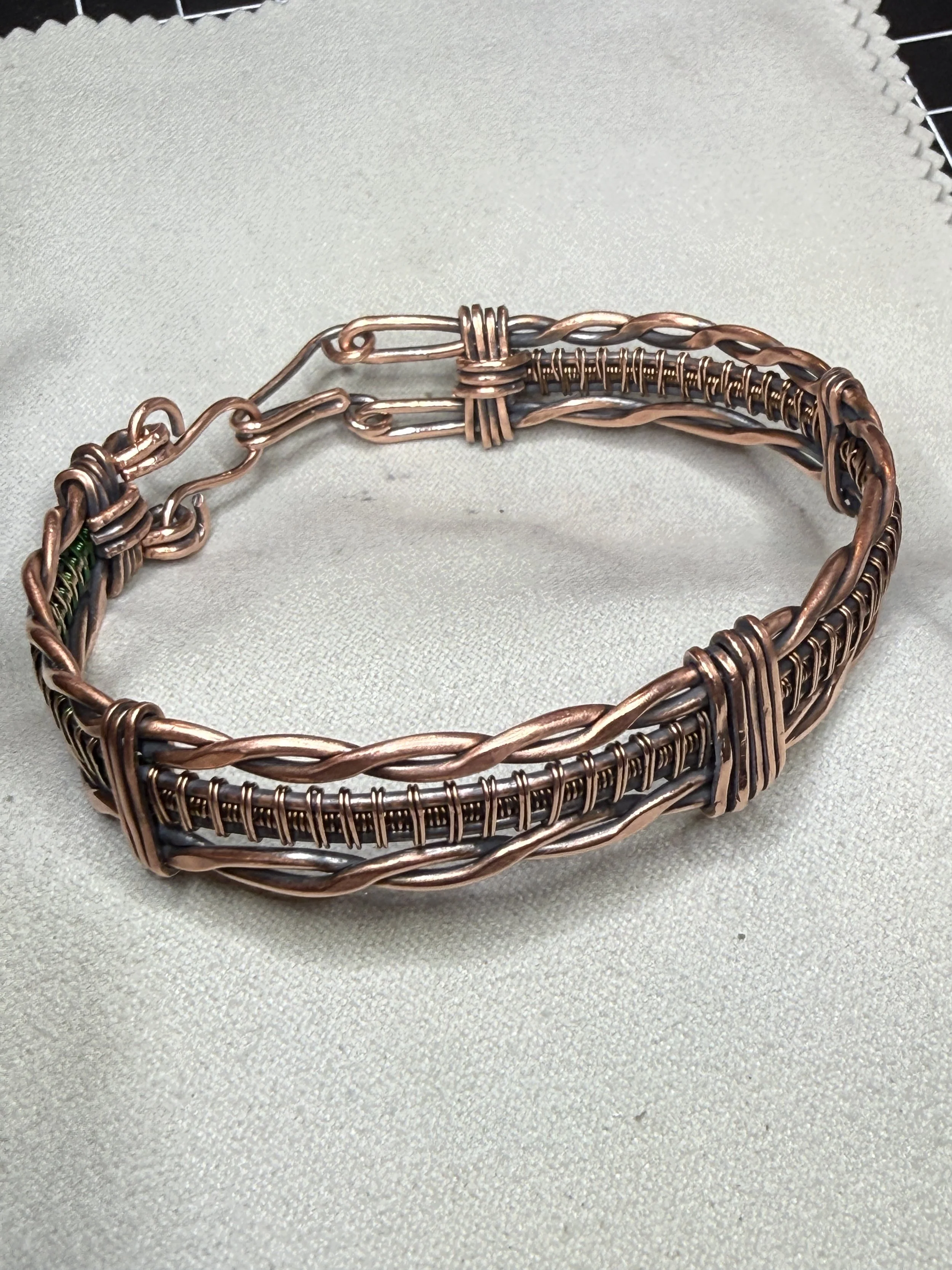 Hammered Copper Bracelet