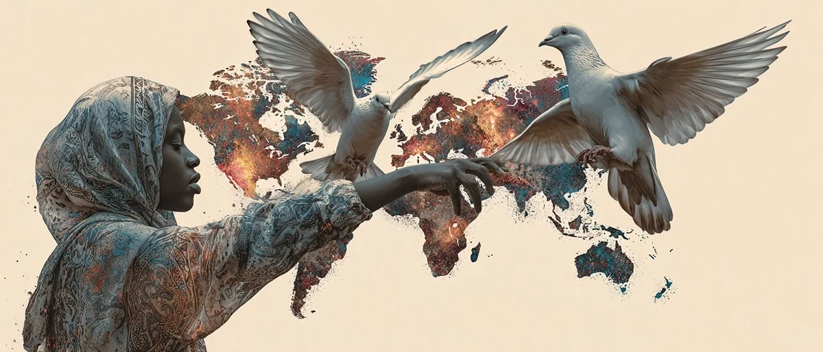 Peace Is Not Something We Create.