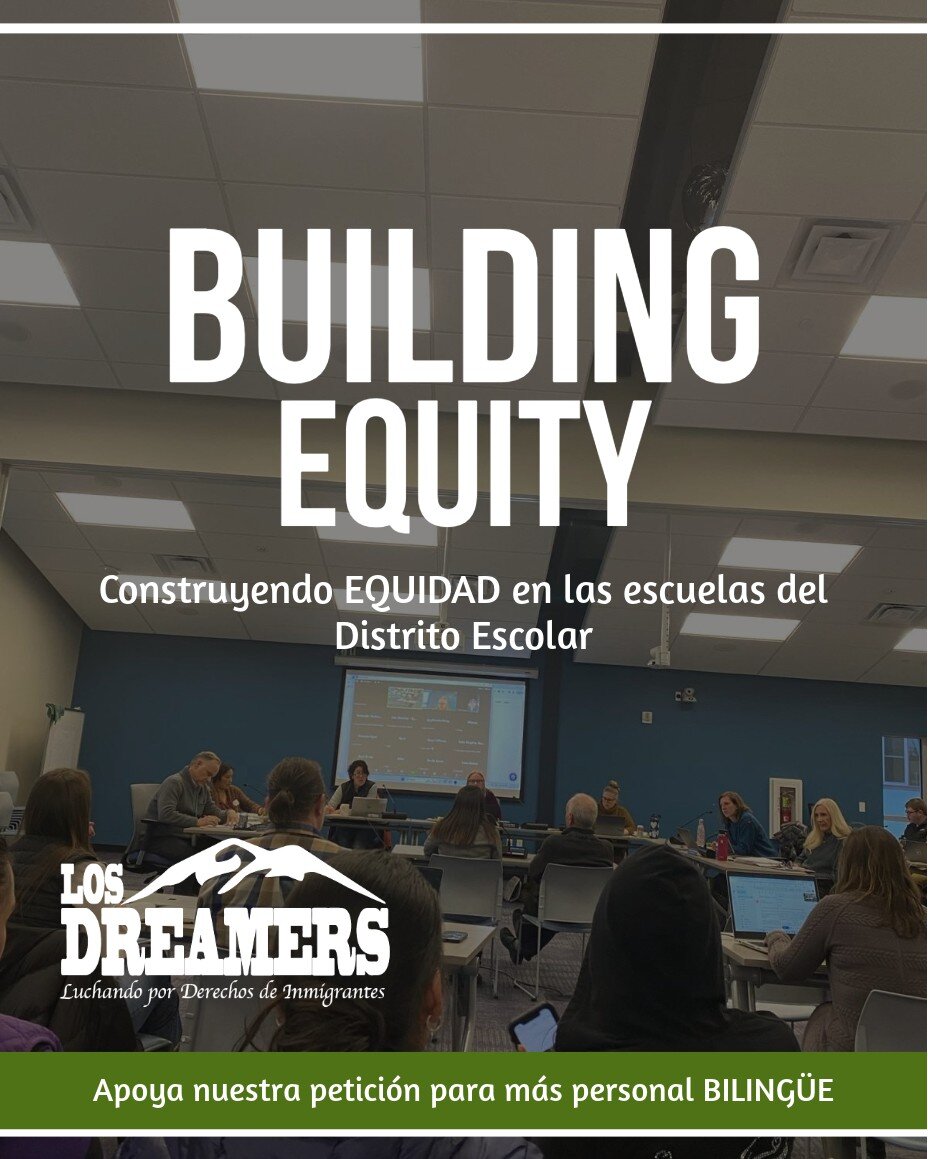 #MountainDreamers est&aacute; trabajando en conjunto con el #SSD  para tener mayor apoyo en las escuelas de distrito escolar para padres #latinos, solicitamos personal en cada edificio escolar que sea un &quot;enlace comunitario&quot; y &quot;traducc