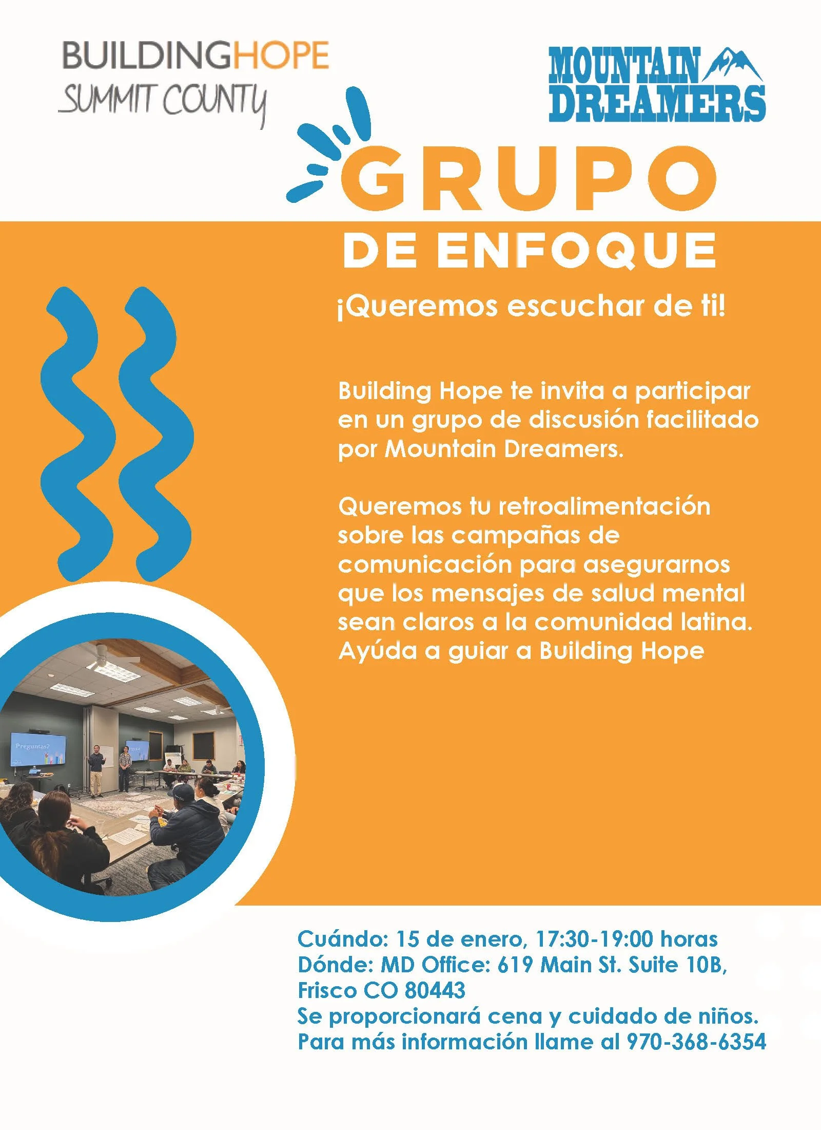 MD & Building Hope Focus Group 