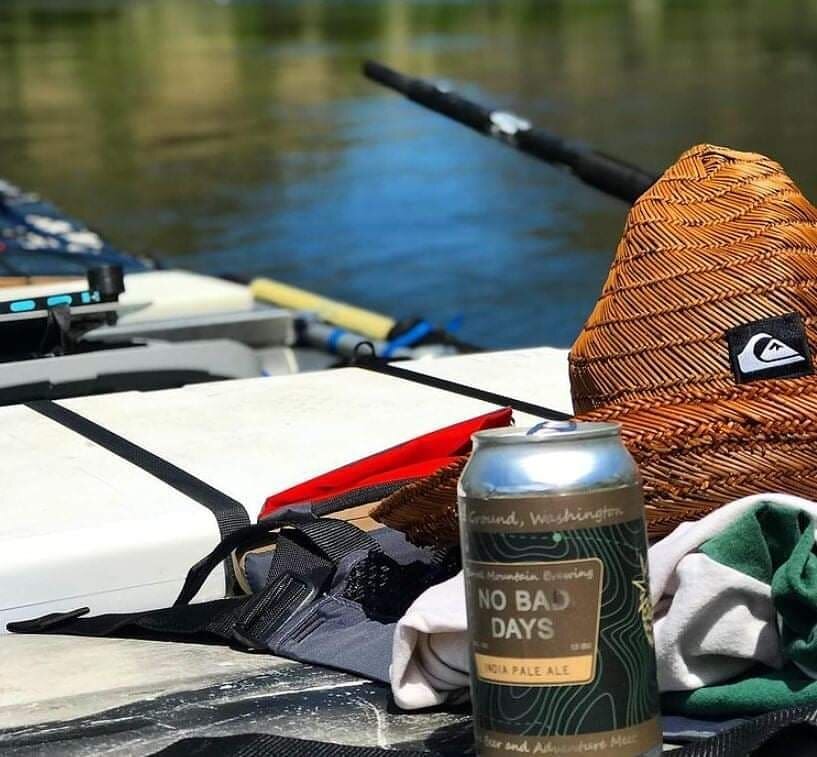 No Bad Days on the water! Grab yourself some @barrel_mountain_brewing for this 4th of July Weekend!