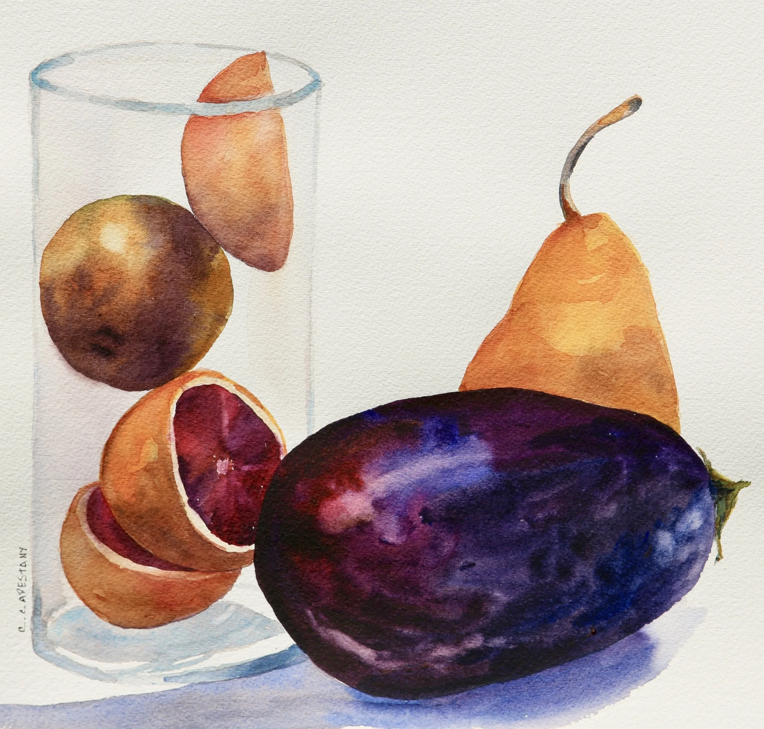 Still Life with Eggplant