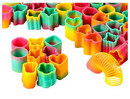 Rainbow Coil Springs - 100ct