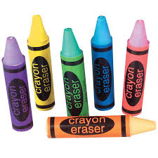 Crayon Erasers - 36ct