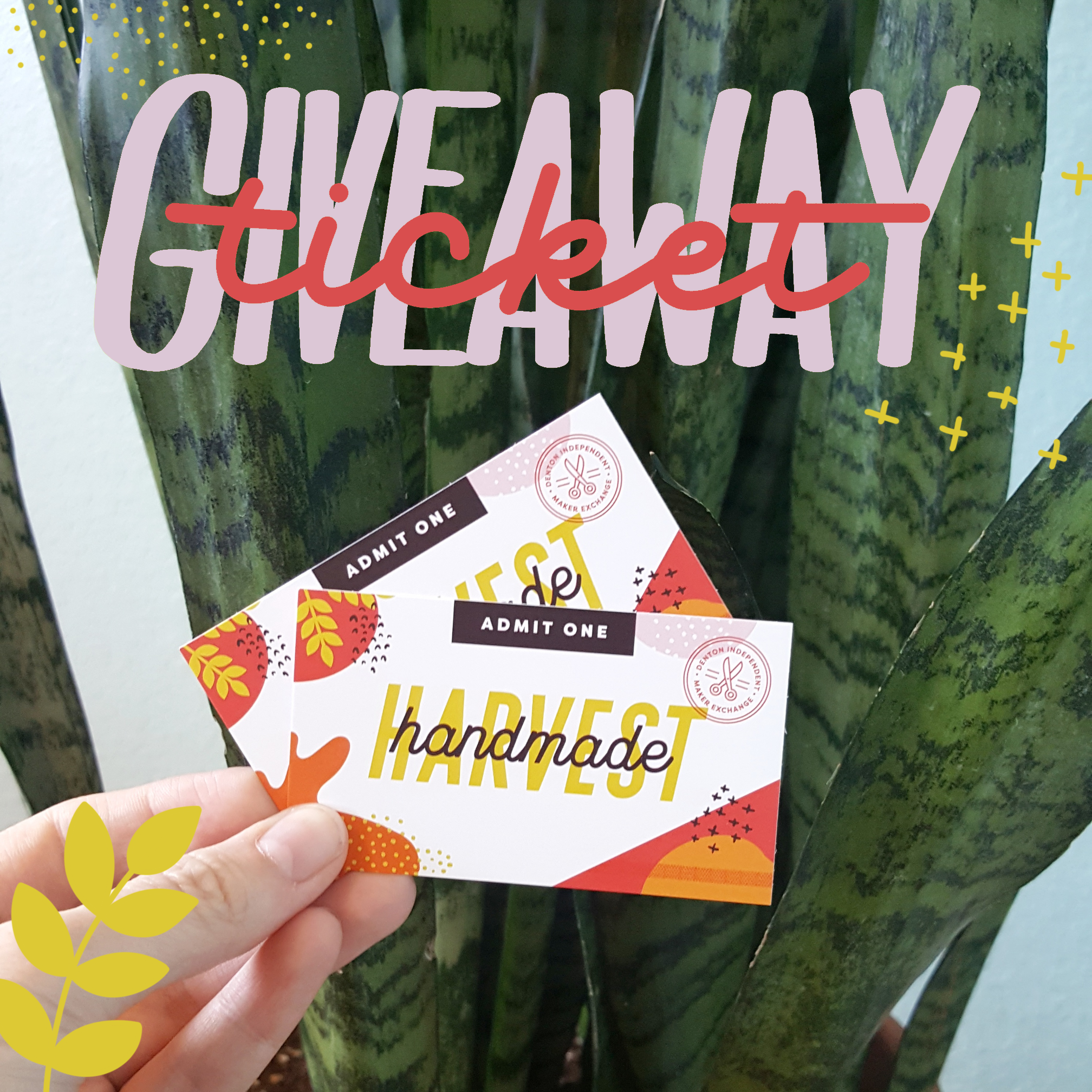 Giveaway Post (option 1)