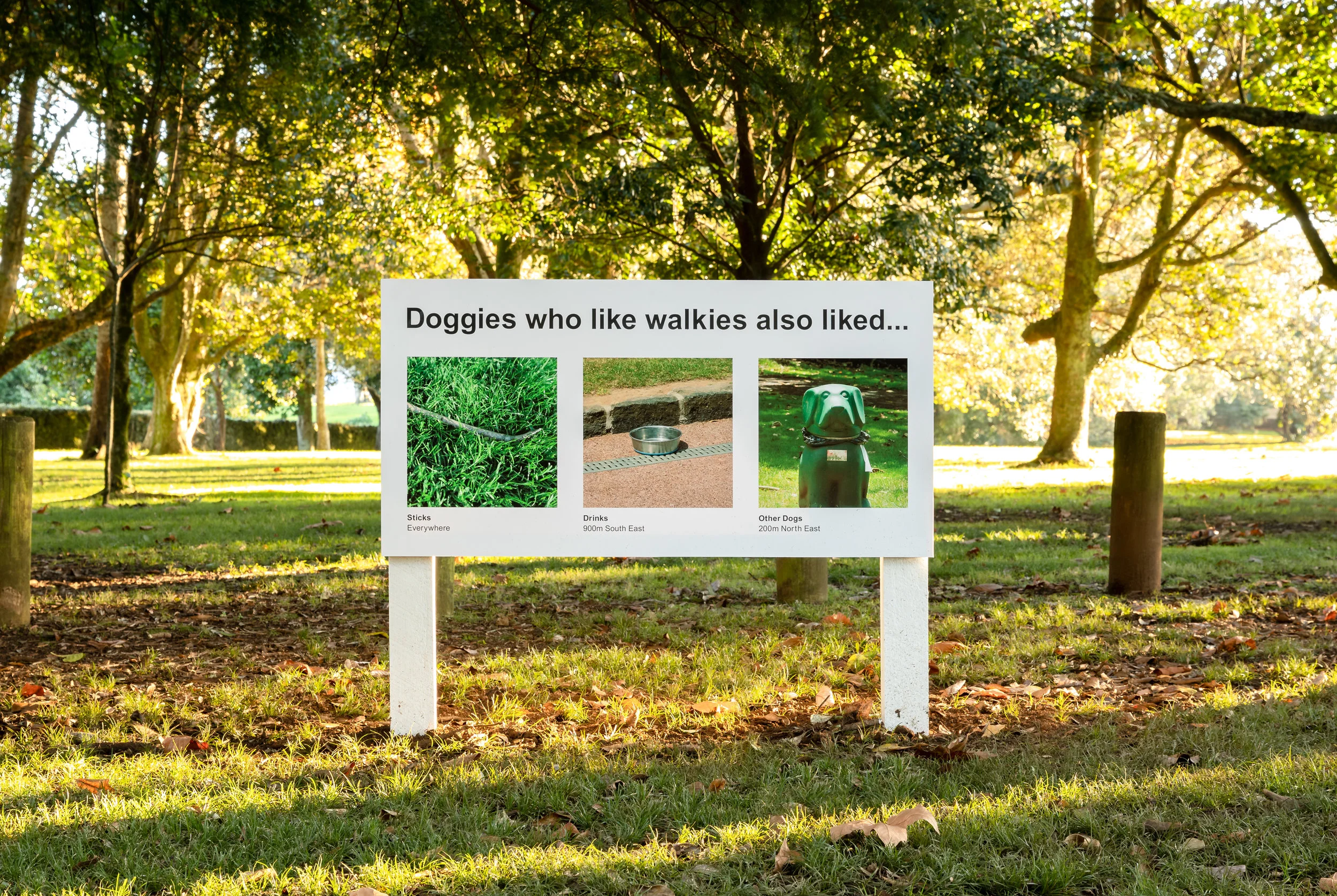Woof - Commissioned by Cornwall Park