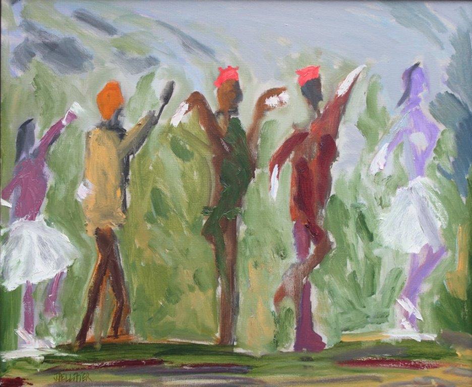 Rise Up Oil on Canvas 24 x 29 $450.00