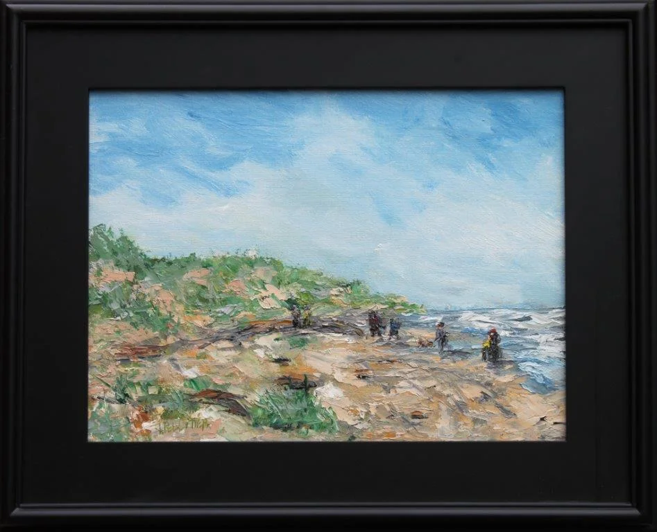 Beach Jaunt Oil on Canvas 12 x 16 $375.00