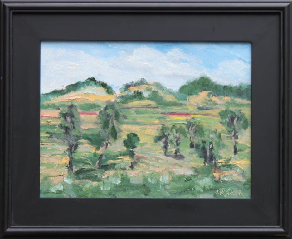 Coburg Pastures Oil on Panel 12 x 16 $325.00