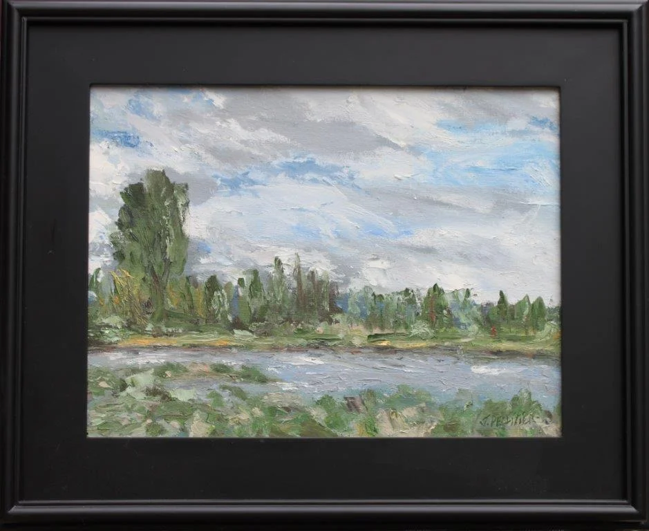 Sunriver Deschutes Oil on Panel 12 x 16 $375.00