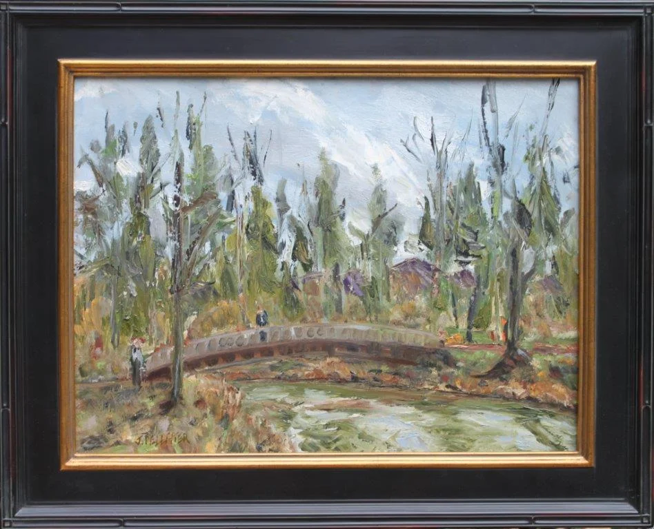 Alton Baker Bridge Oil on Canvas 18 x 24 $450.00