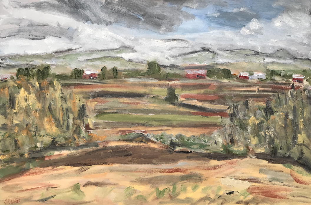 Valley 2018 Oil on Canvas 24 x 36 $600.00