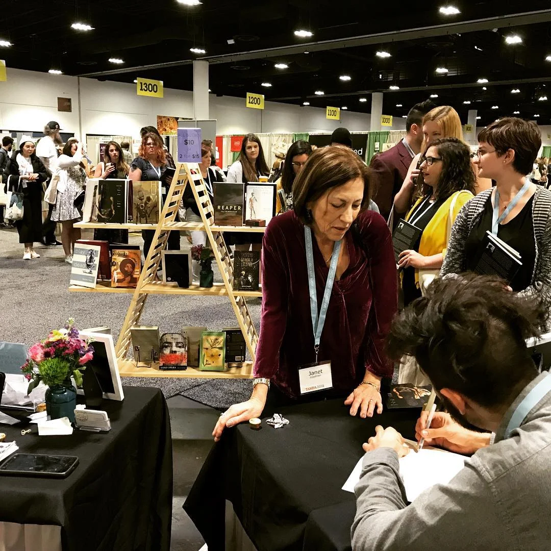 Join Alice James Books at AWP 2019