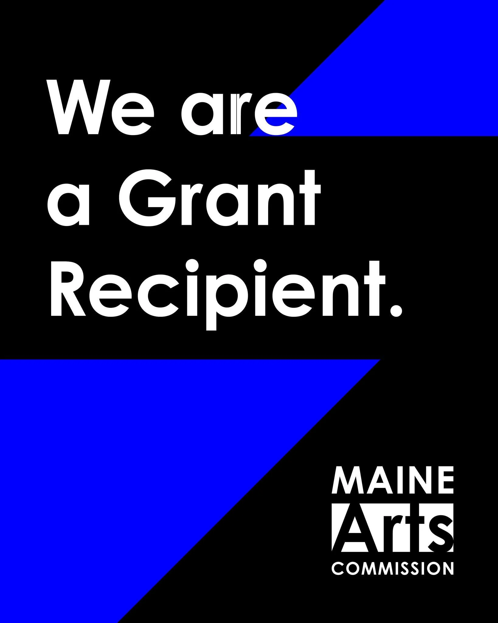 We&rsquo;re excited to share that AJB&rsquo;s upcoming books are supported in part by the Maine Arts Commission and the National Endowment for the Arts. Thank you for helping us bring new poetry and literary voices to our community! 💛 #MaineArtsGran
