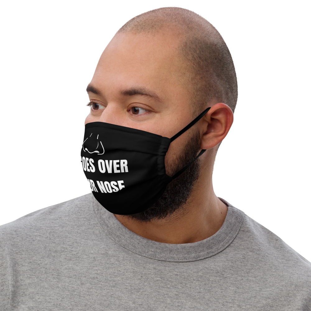 It Goes Over Your Nose FaceMask — Fat Owl Fashion