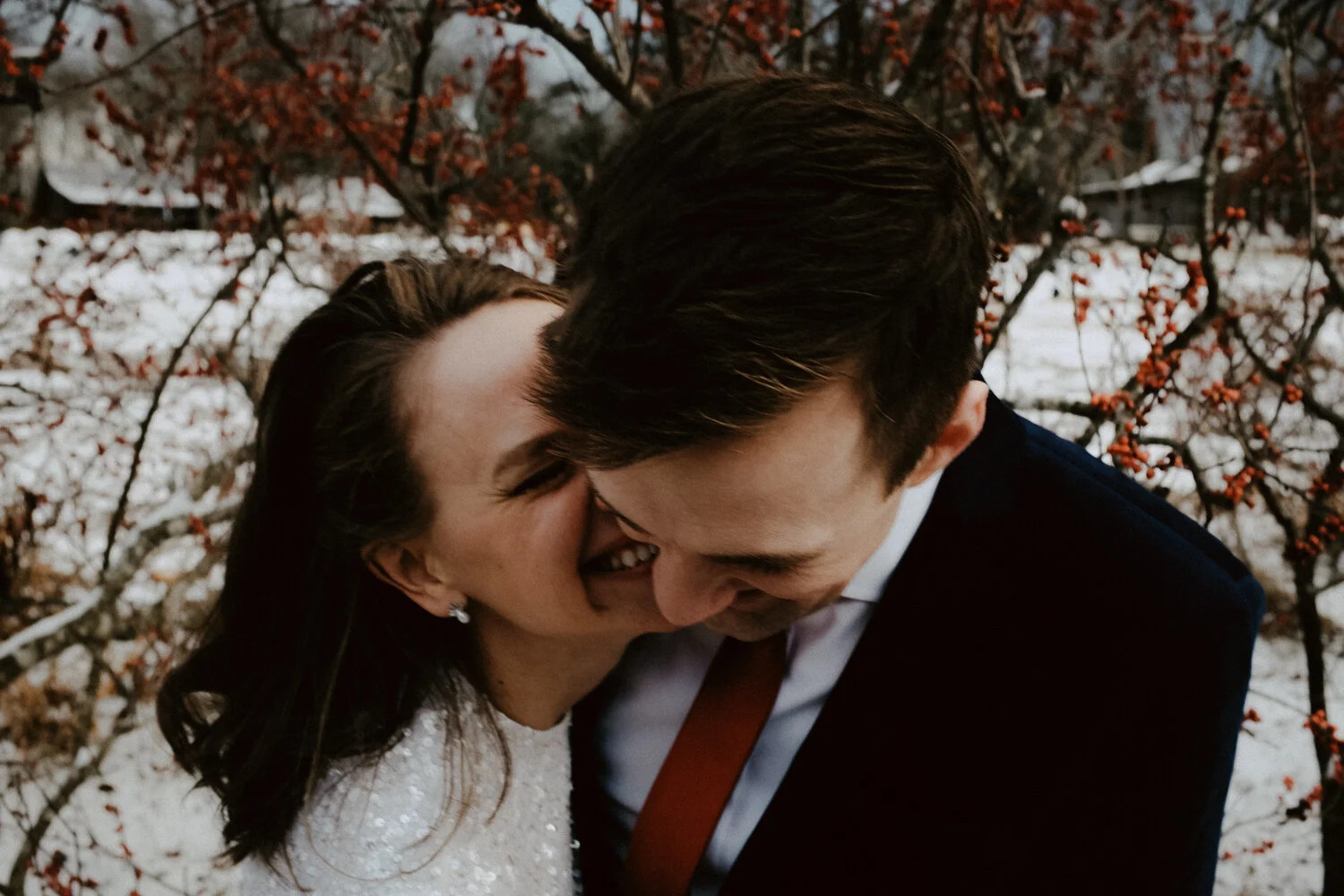 Lizzy + Stuart | Winter Wedding Commemoration at Oak Shade Farm, VA | Virginia Elopement Photographer