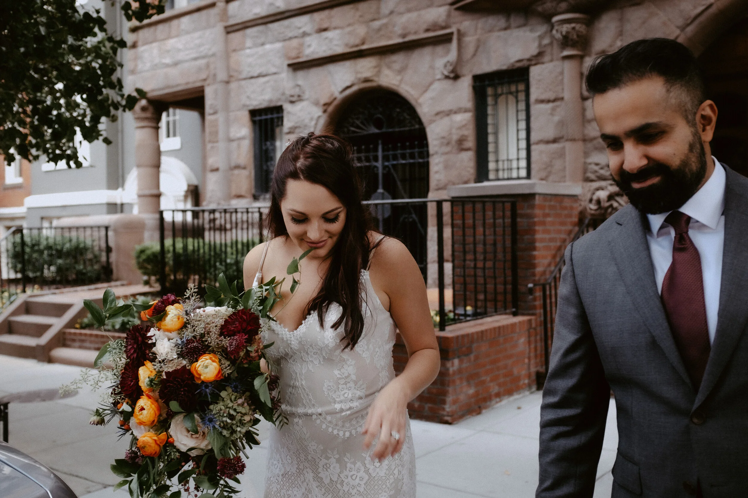 Kate + Aman | Intimate Wedding at Iron Gate, Washington, DC | DC Wedding Photographer