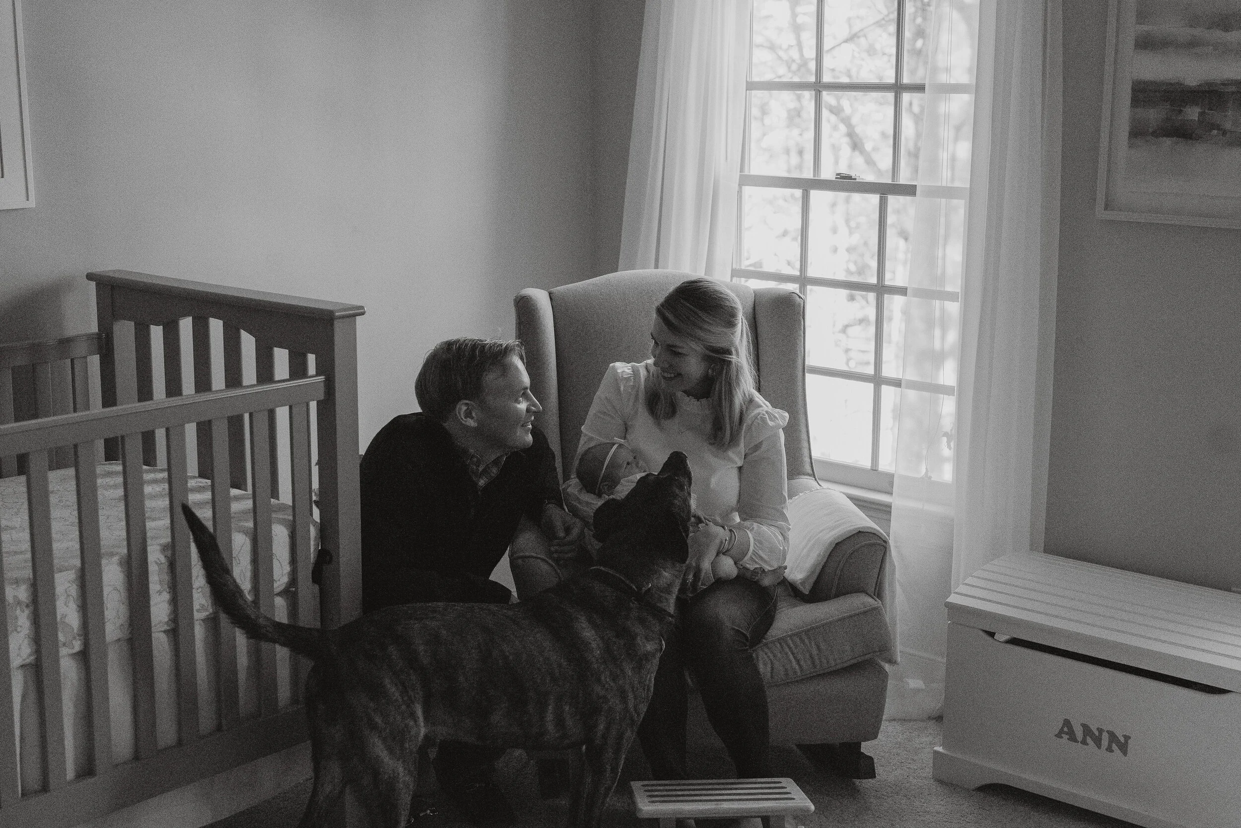 Wild Family At-Home Newborn Session | Richmond, VA Family Photographer