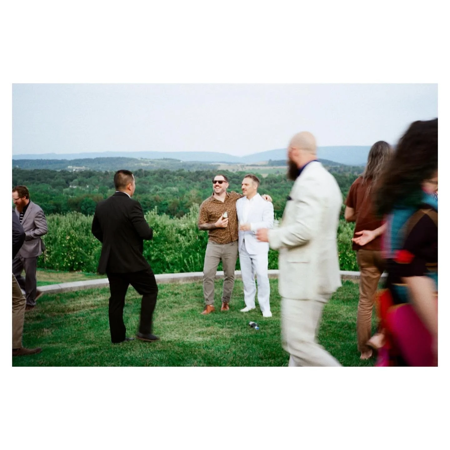 Colors and textures from @wolfhands and @holy_moly&rsquo;s 2023 summer wedding at @showaltersorchardandgreenhouse 🍏🍊🦋🌺