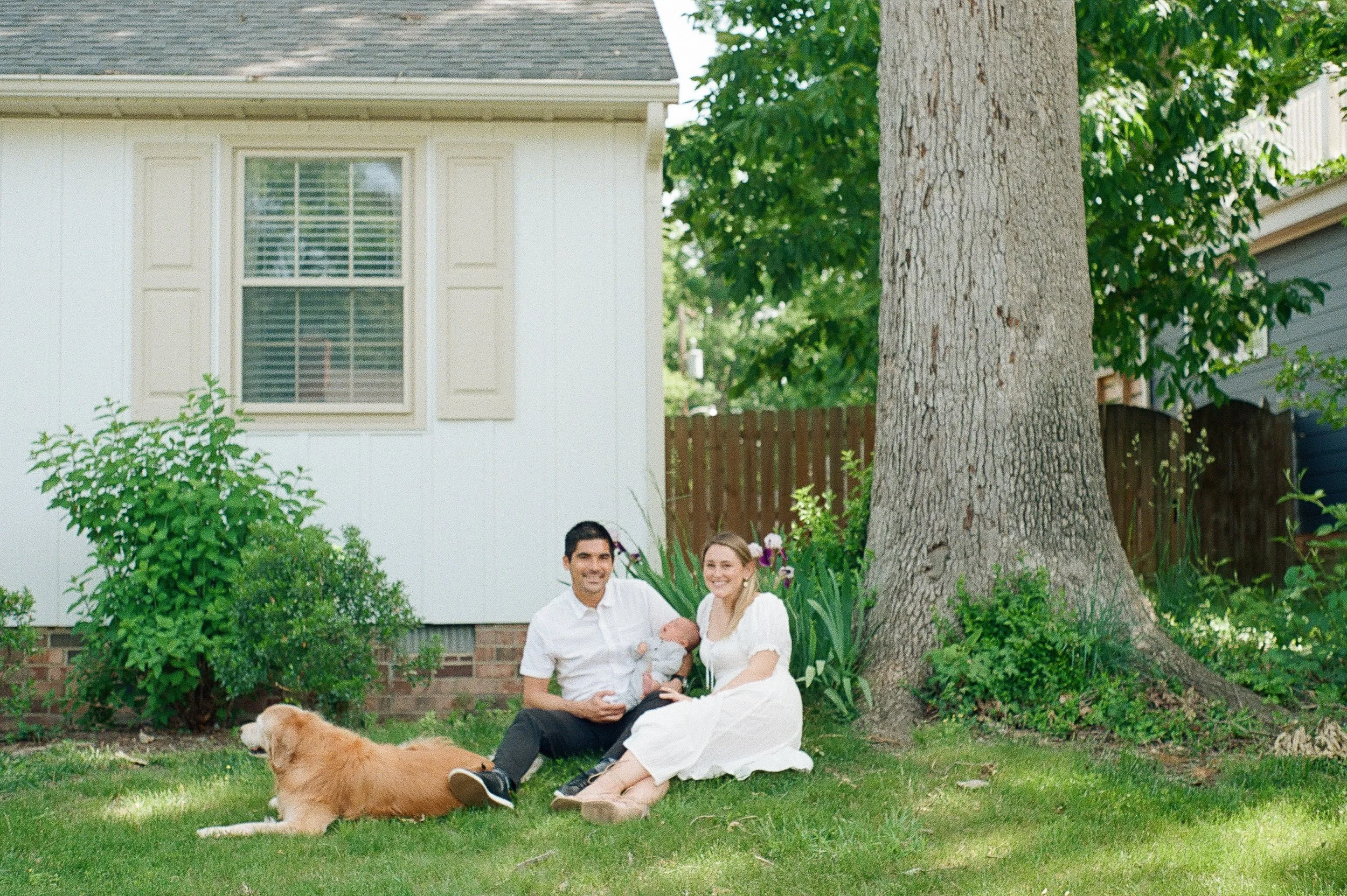 Fitzgerald Family | In-home Newborn Session | Richmond Family Photographer