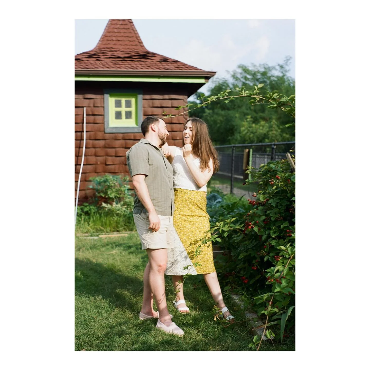 Sweet summer memories with Megan and Kyle 🌿