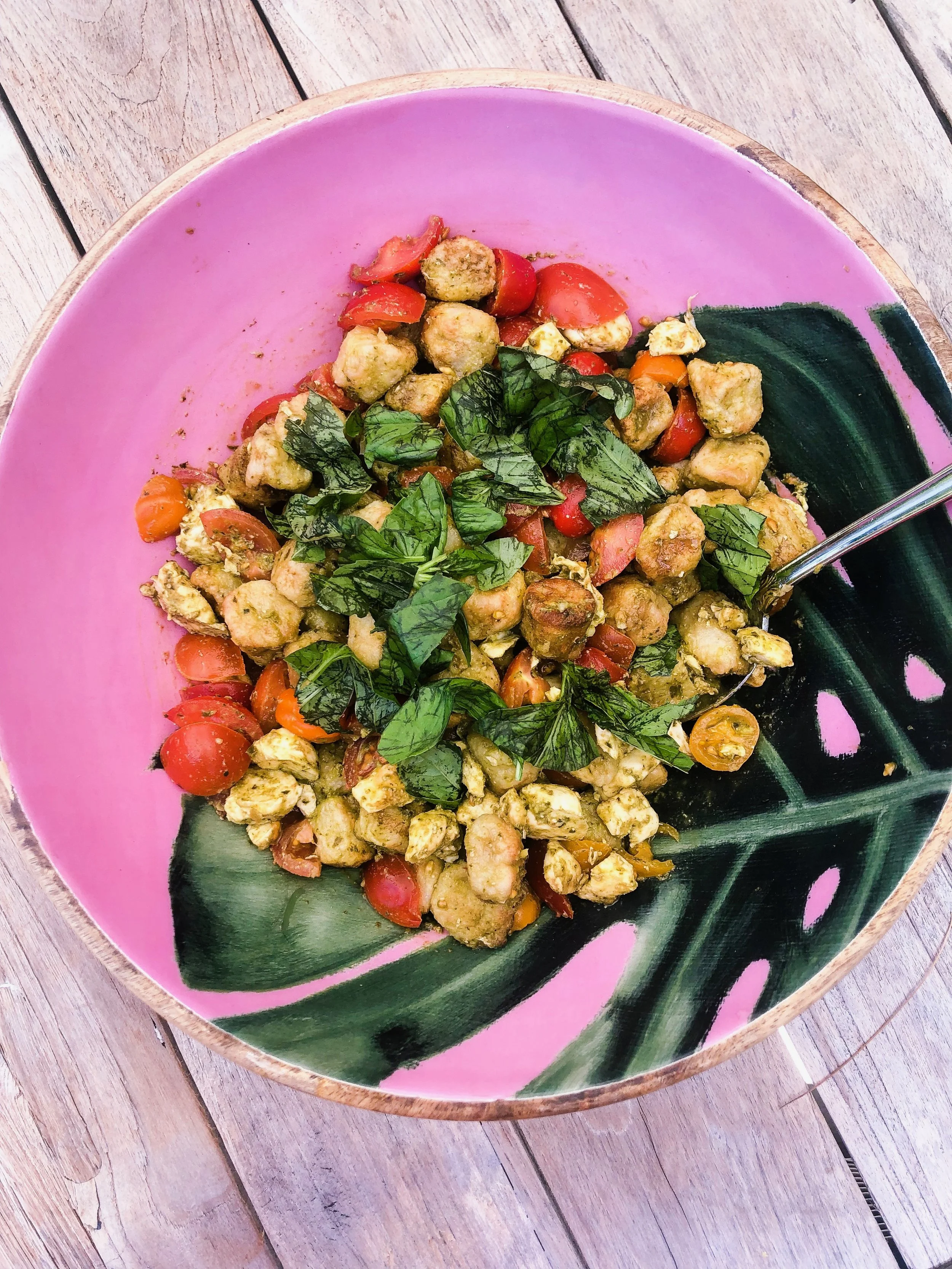 Cauliflower Gnocchi Caprese Salad — Alix Turoff Nutrition Your