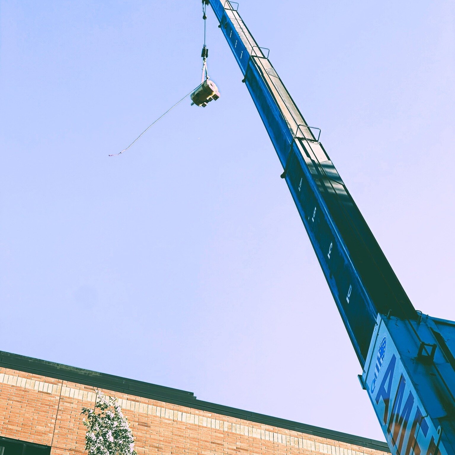 We love Crane Day! Another successful job completed!

#cranes #hvaclife #lovewhatwedo