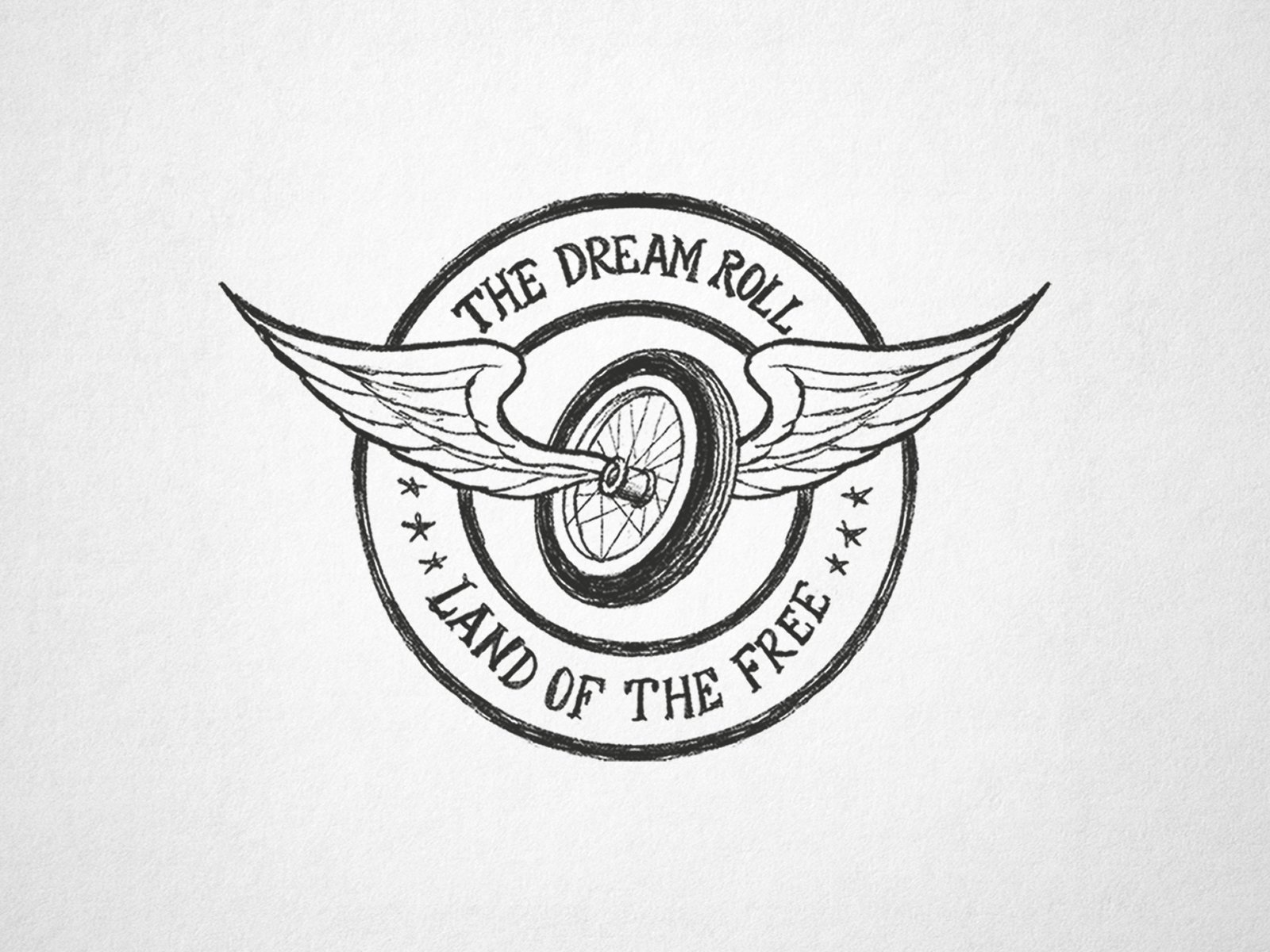 THE DREAM ROLL_BADGE SKETCH_DRIBBBLE.jpg