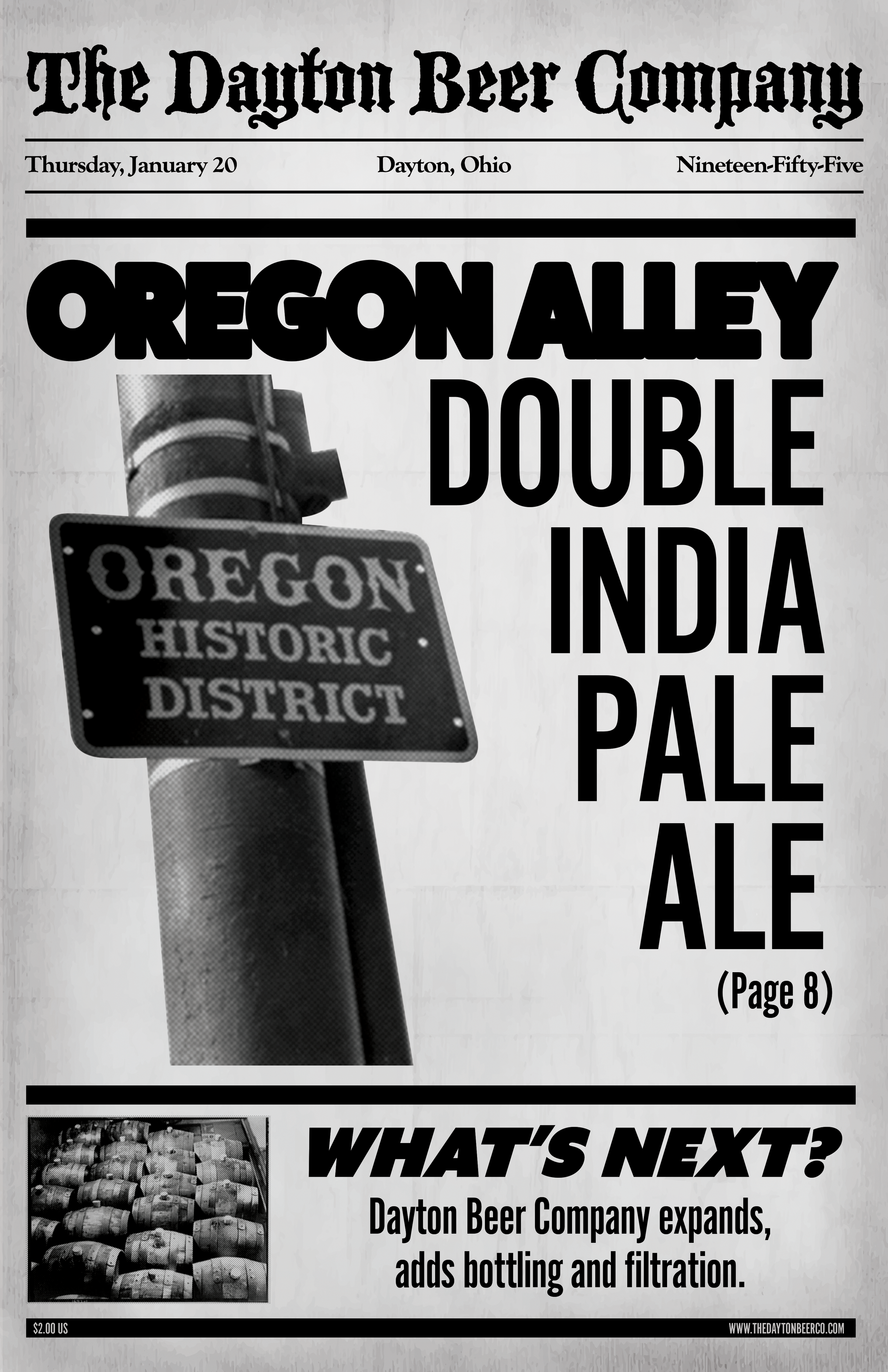 OREGON ALLEY 11X17 POSTER_BLACK.png