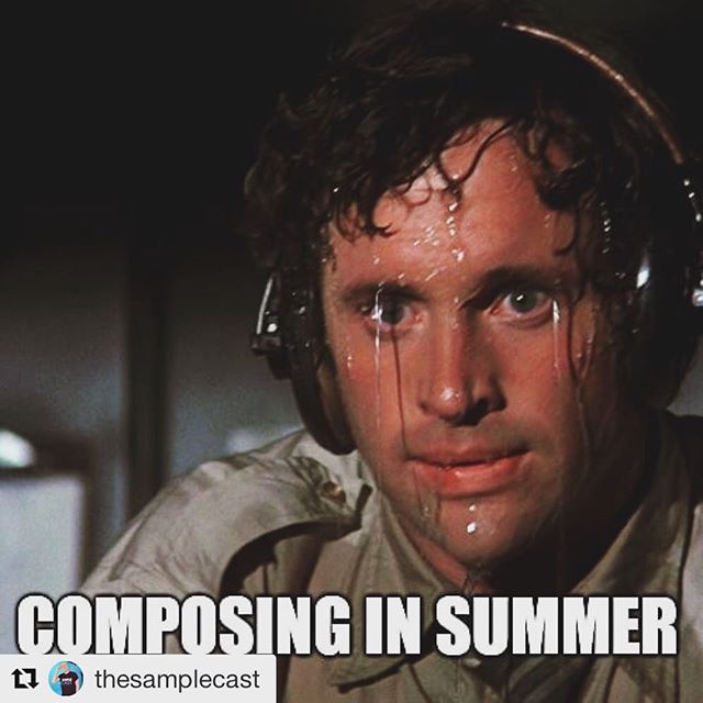Seriously.  @thesamplecast 
#repost #composerlife #musicproduction #kontakt #fuckitshot
