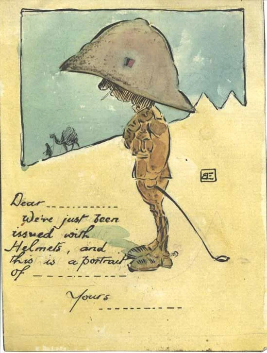 An example of Keith's cartoons.