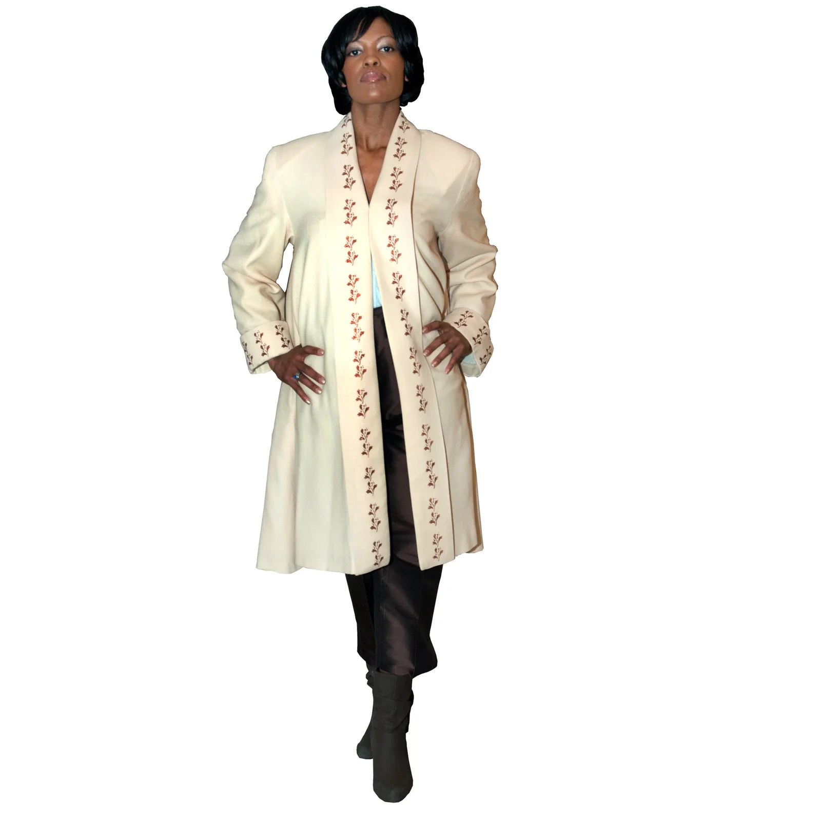 Stenciled Coat